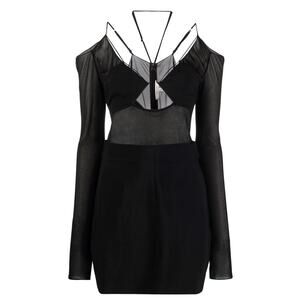 New With Tags ❤️Nensi Dojaka Corset Mesh Mini Dress❤️